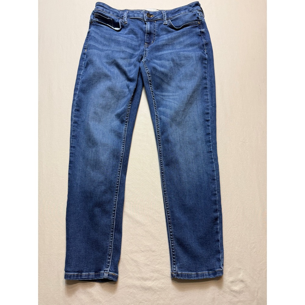 Calvin Klein Womens Size 8 Ankle Skinny Medium Wash Mid Rise (No Care Tag)